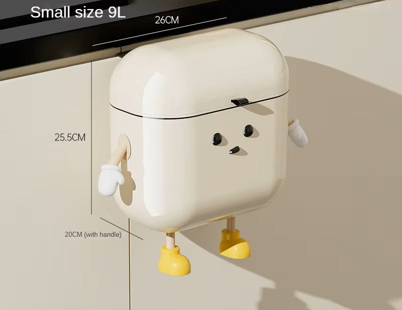 Poubelle murale élégante